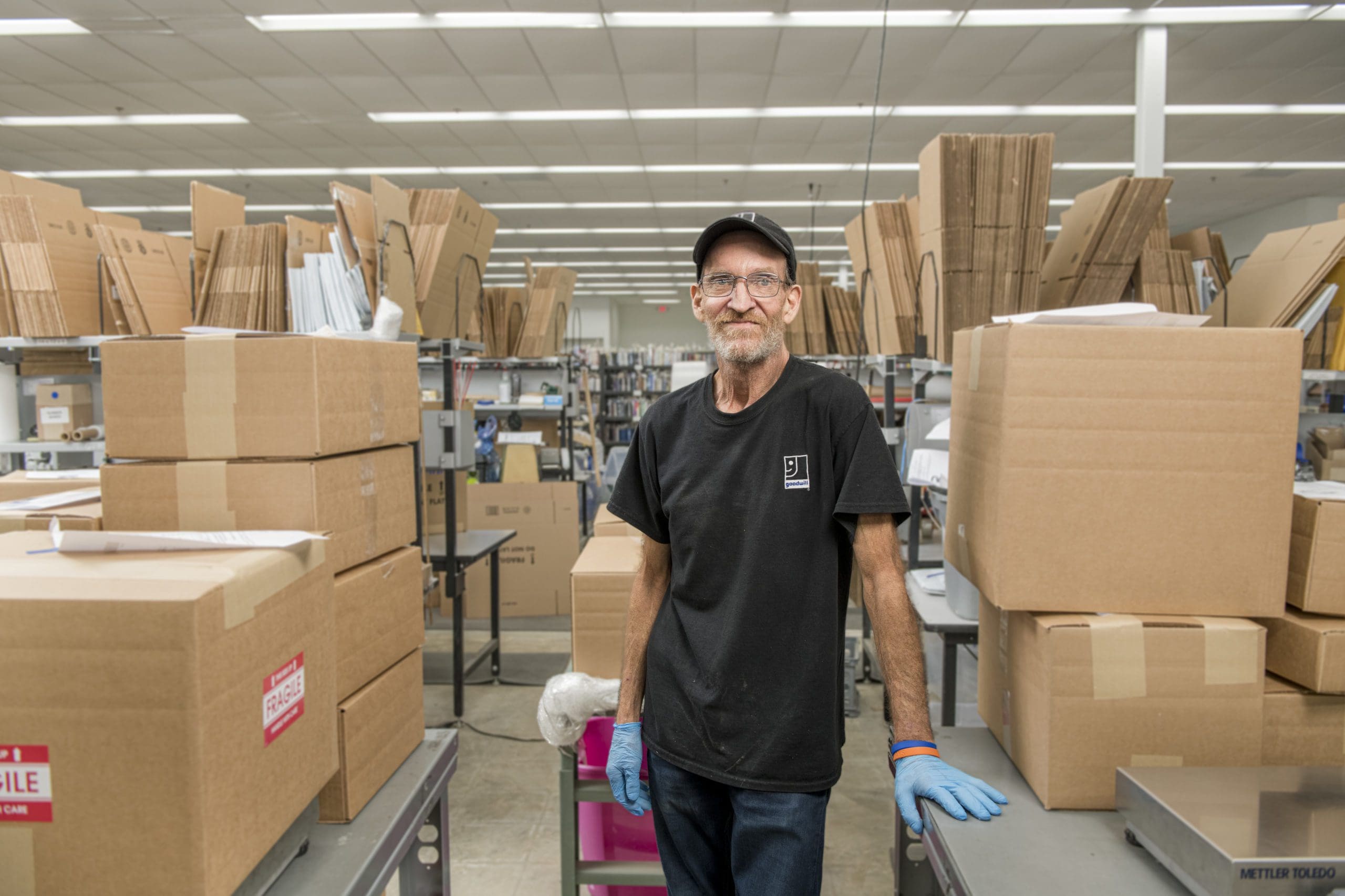 Goodwill worker-Older Americans Month