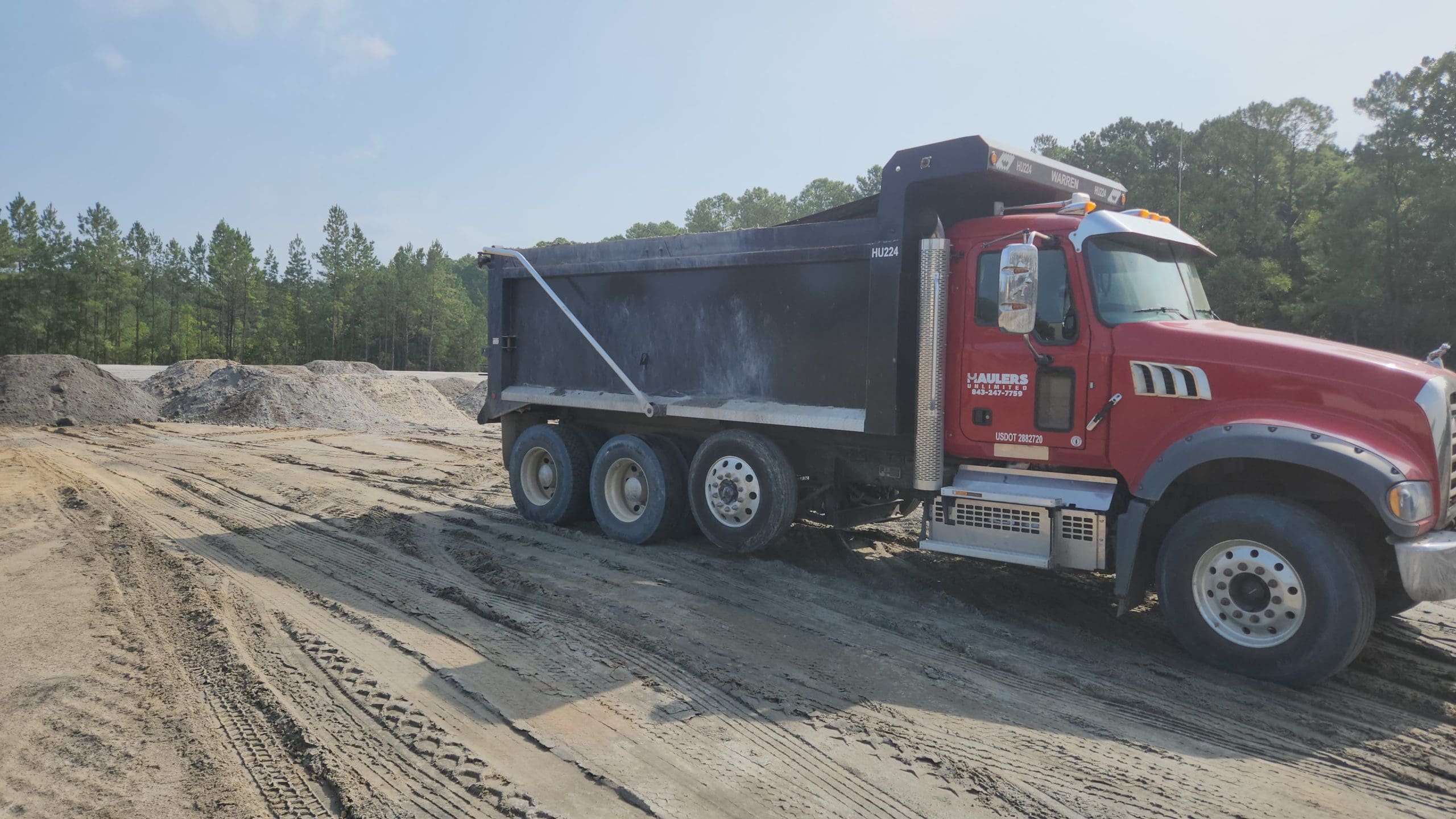 dump truck delivery