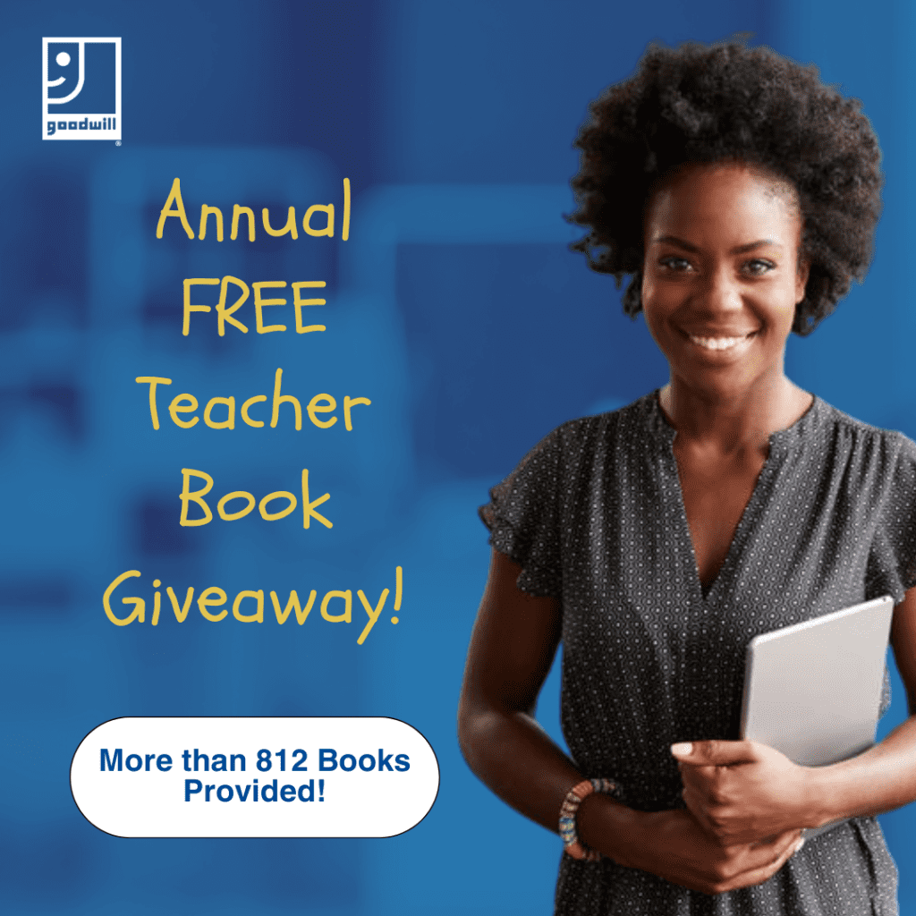 Teacher Book Giveaway Recap Blog Graphic