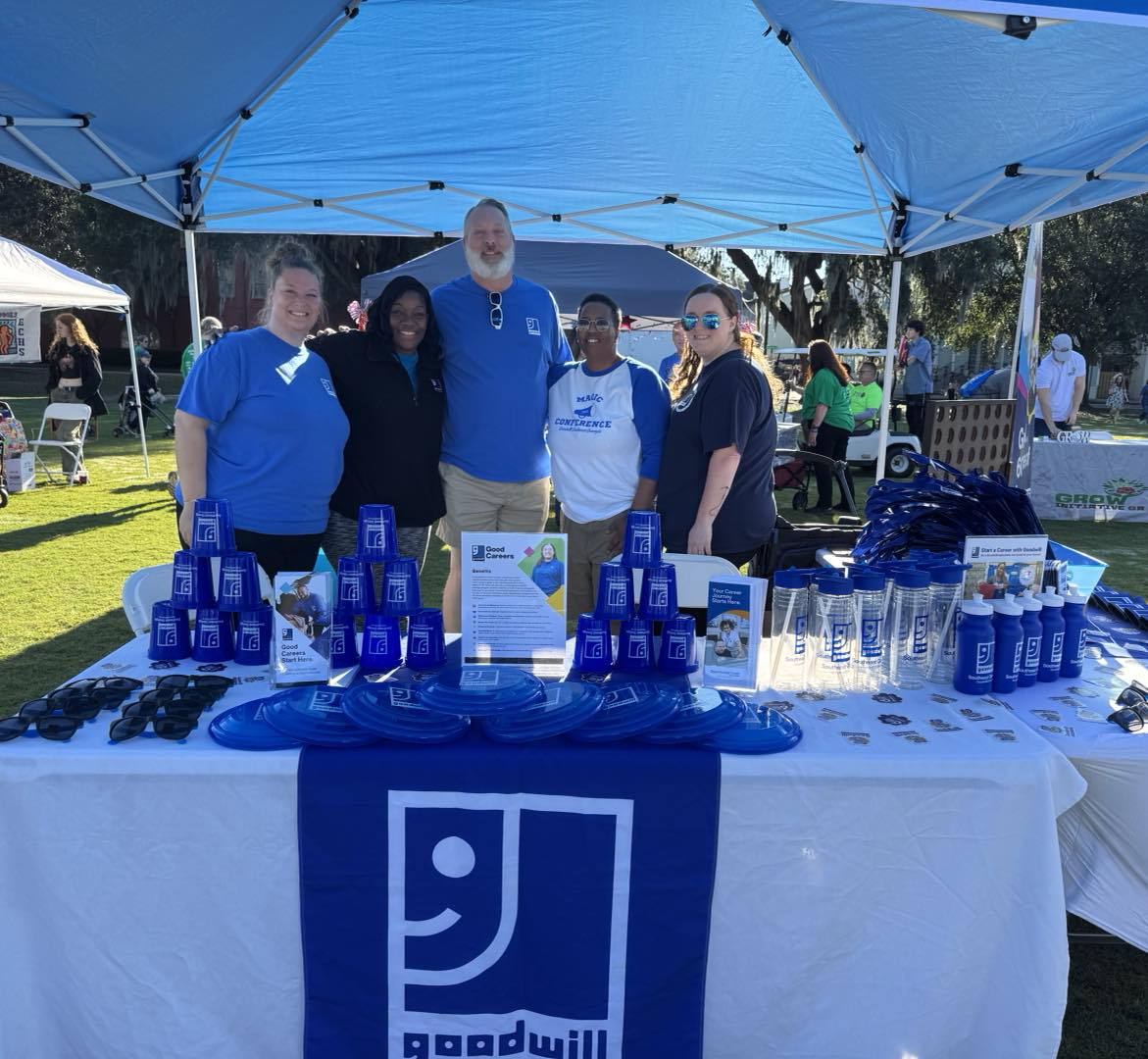 The Goodwill Southeast Georgia Unity Squad participates in the Lowcountry Down Syndrome Society's Buddy Walk every year! This year's event was on October 18.