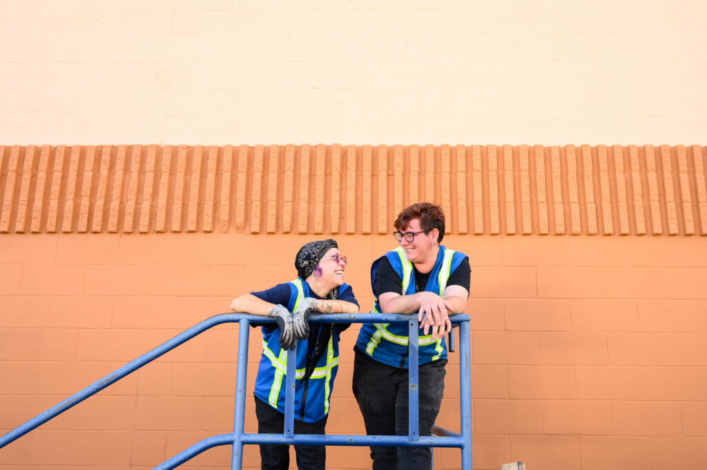 Two Goodwill employees